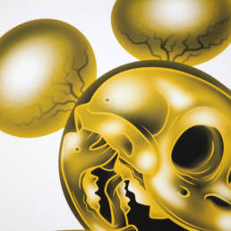 Nest - Xray gold print details