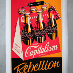 Peter Stark - Capitalism Rebellion print details