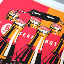 Peter Stark - Capitalism Rebellion print details