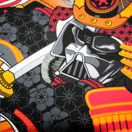 Arika Uno - Darth Vader print details