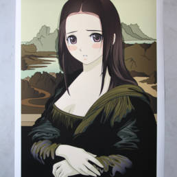 Arika Uno - Monalisa print details