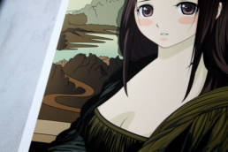 Arika Uno - Monalisa print details