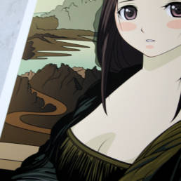 Arika Uno - Monalisa print details