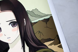 Arika Uno - Monalisa print details